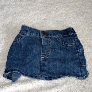 (3 for $10) Circo 3 months jean skirt